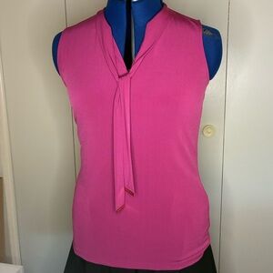 Fuschia Sleeveless Top